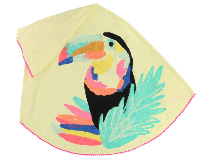 SS18 Billieblush Girls Yellow Toucan Beach Towel