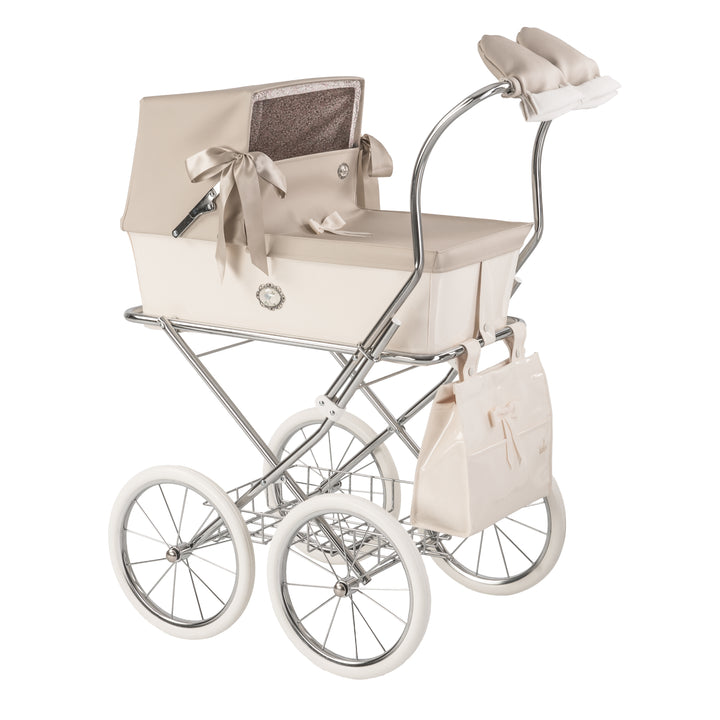 Bebelux 'Sweet Beige' Spanish Doll's Pram 3400-BE