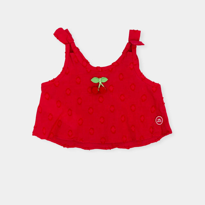 SS19 Tutto Piccolo Girls Cherry Swim Set 6377