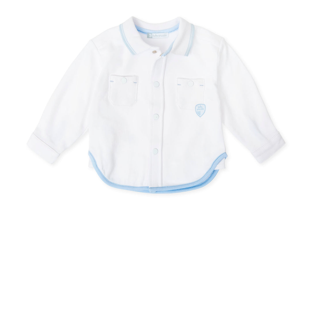 AW19 Tutto Piccolo Boys White Shirt 7010