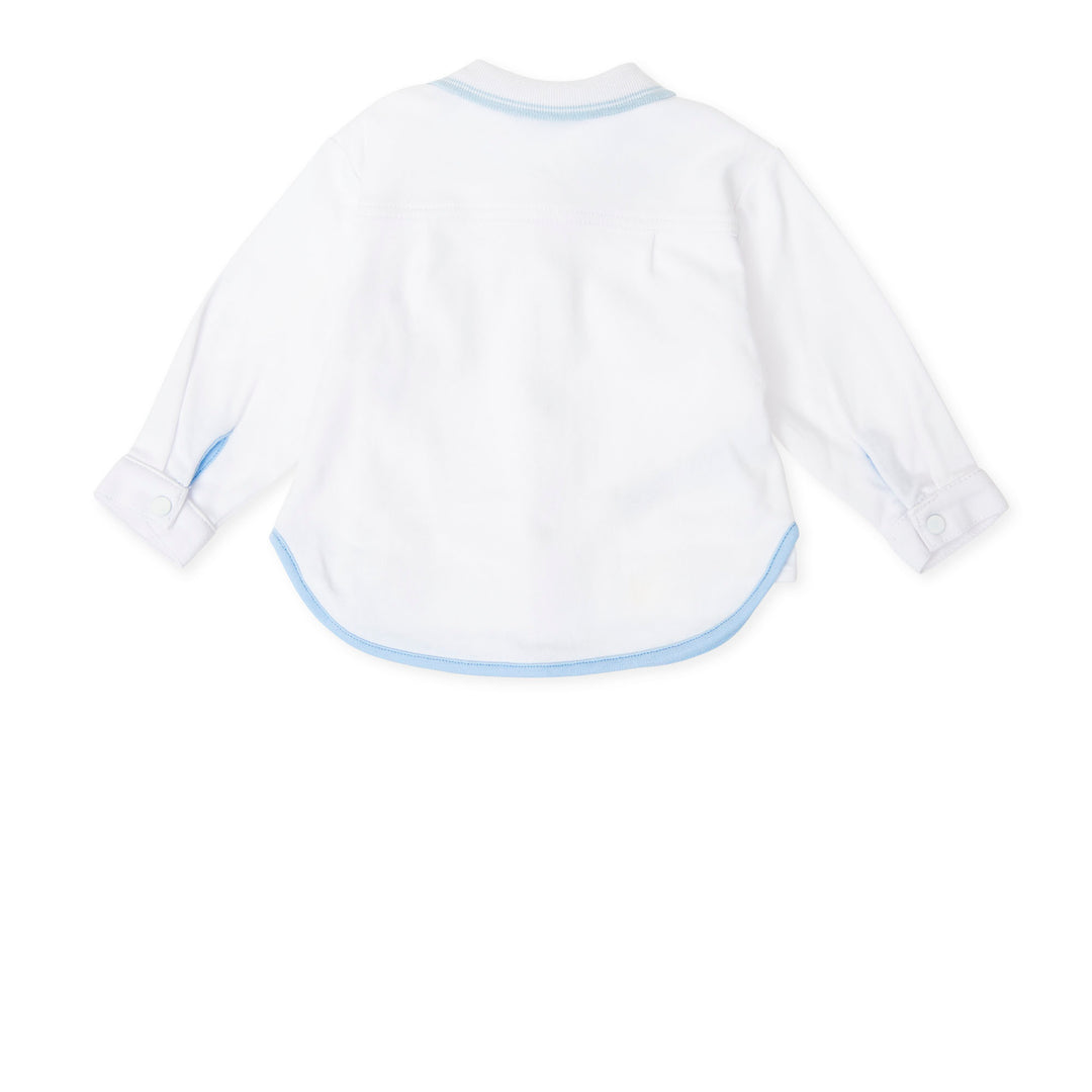 AW19 Tutto Piccolo Boys White Shirt 7010