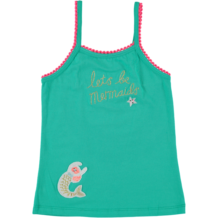 SS18 Mim-Pi Green 'Let's Be Mermaids' Top 826