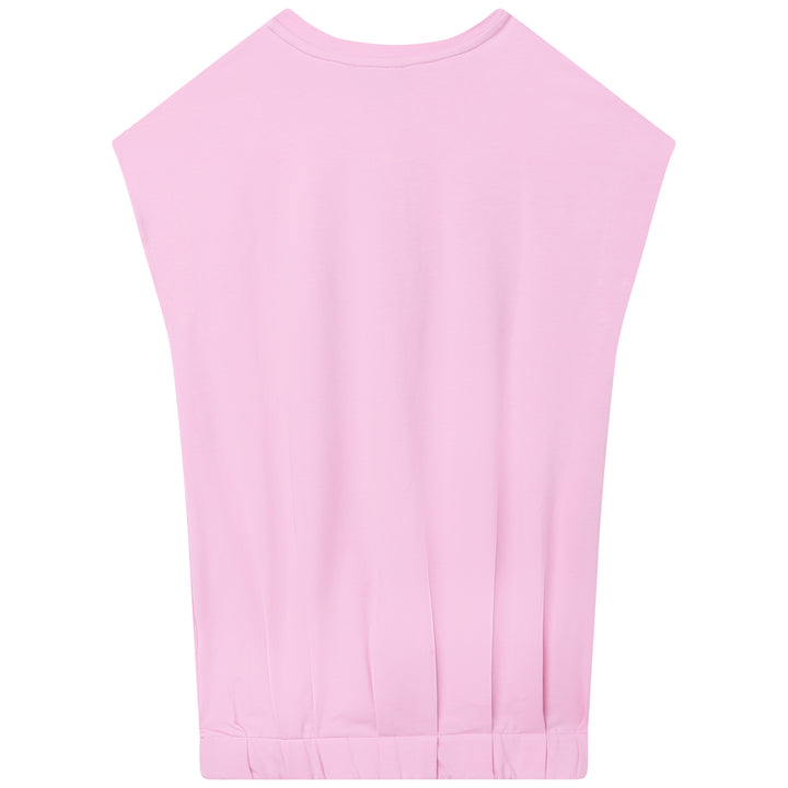 SS22 DKNY Girls Pink State Of Mind Dress