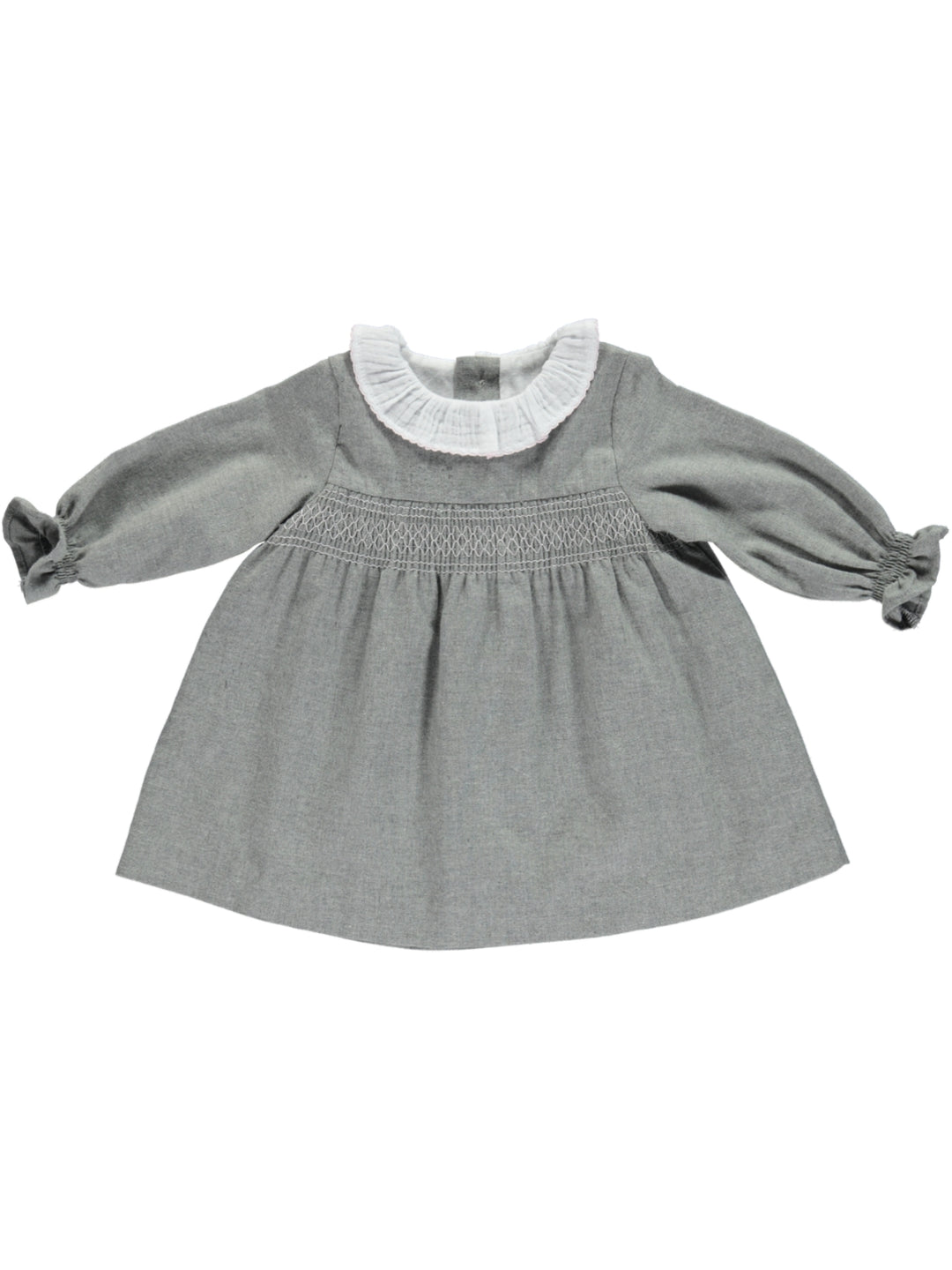 AW21 Deolinda Baby Girls Grey Dress