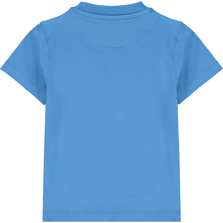 SS21 Mitch & Son Boys Castle Blue Paint Splash T-Shirt