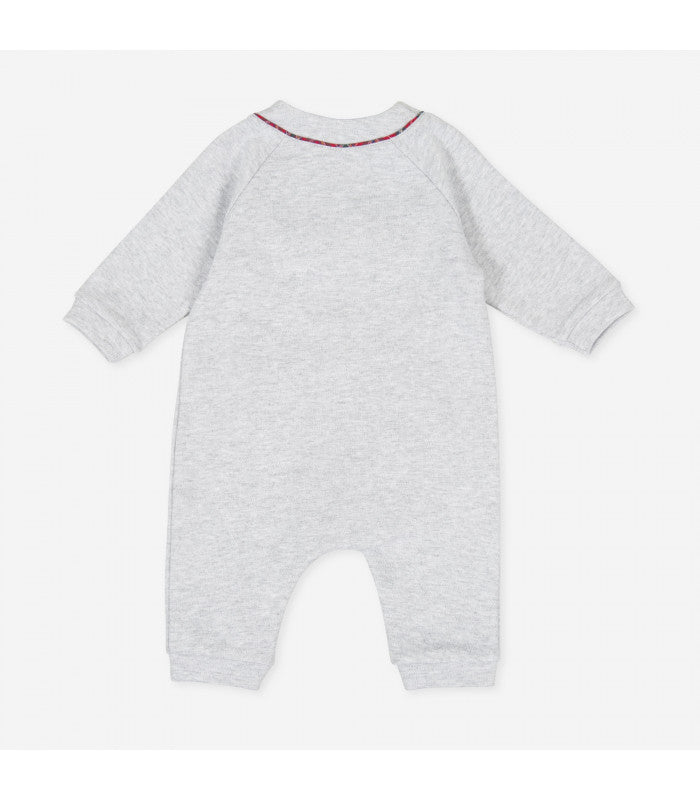 AW20 Tutto Piccolo Baby Grey Reindeer Babygrow 9094