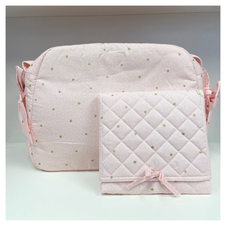 Baby Gi Pink Star & Spots Changing Bag