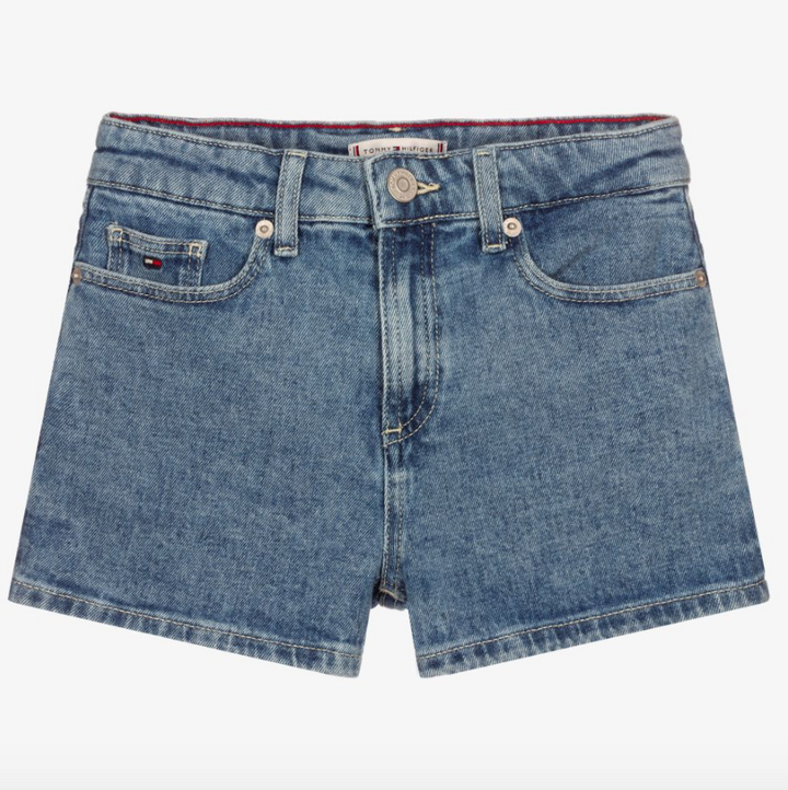 SS22 Tommy Hilfiger Girls Denim Shorts