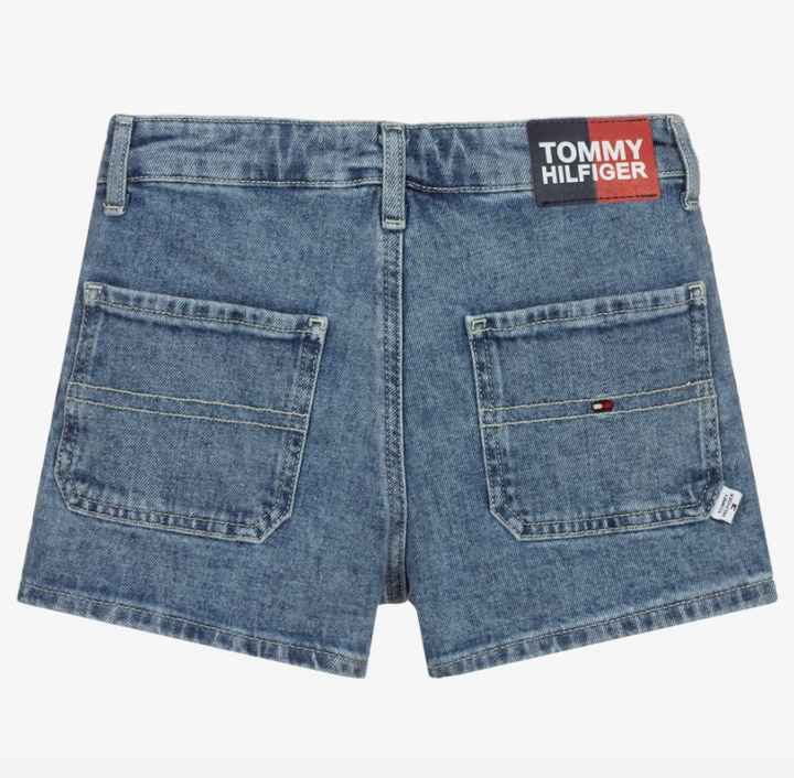 SS22 Tommy Hilfiger Girls Denim Shorts