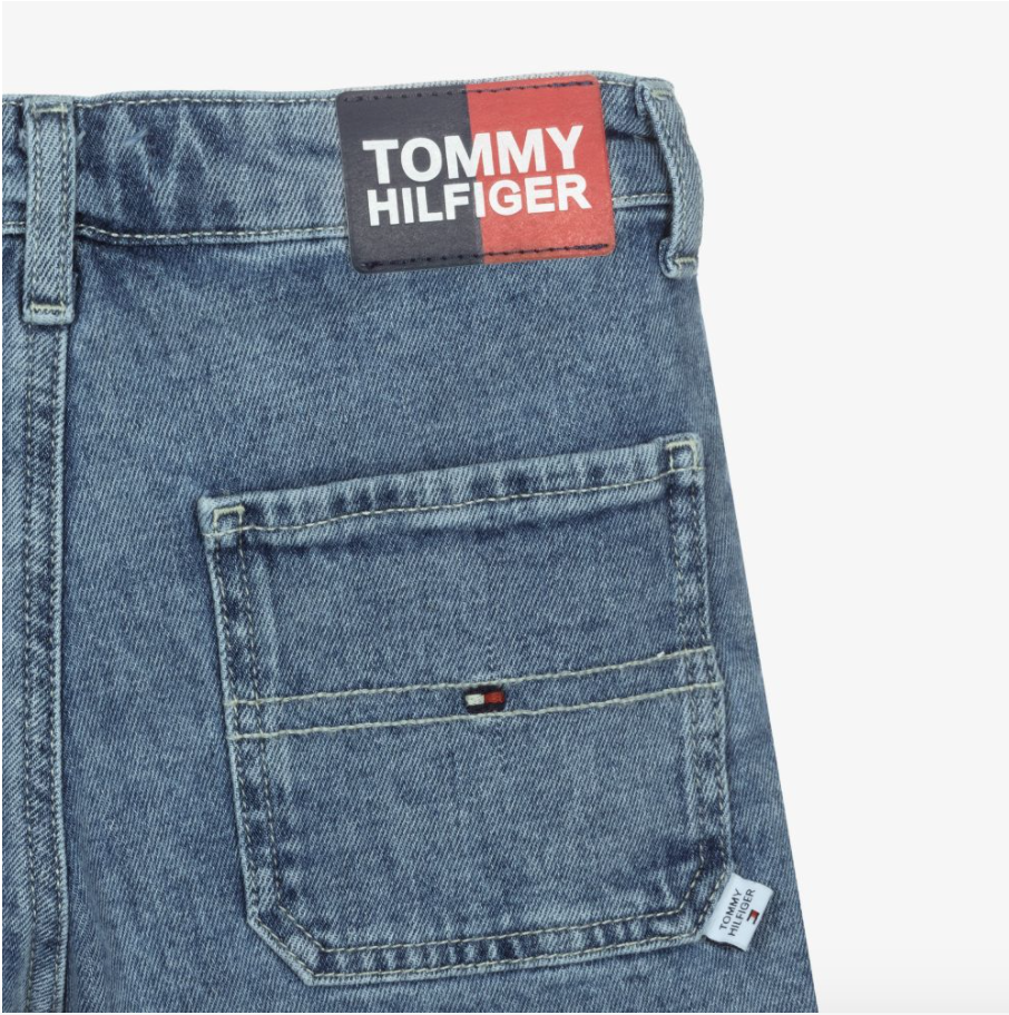 SS22 Tommy Hilfiger Girls Denim Shorts