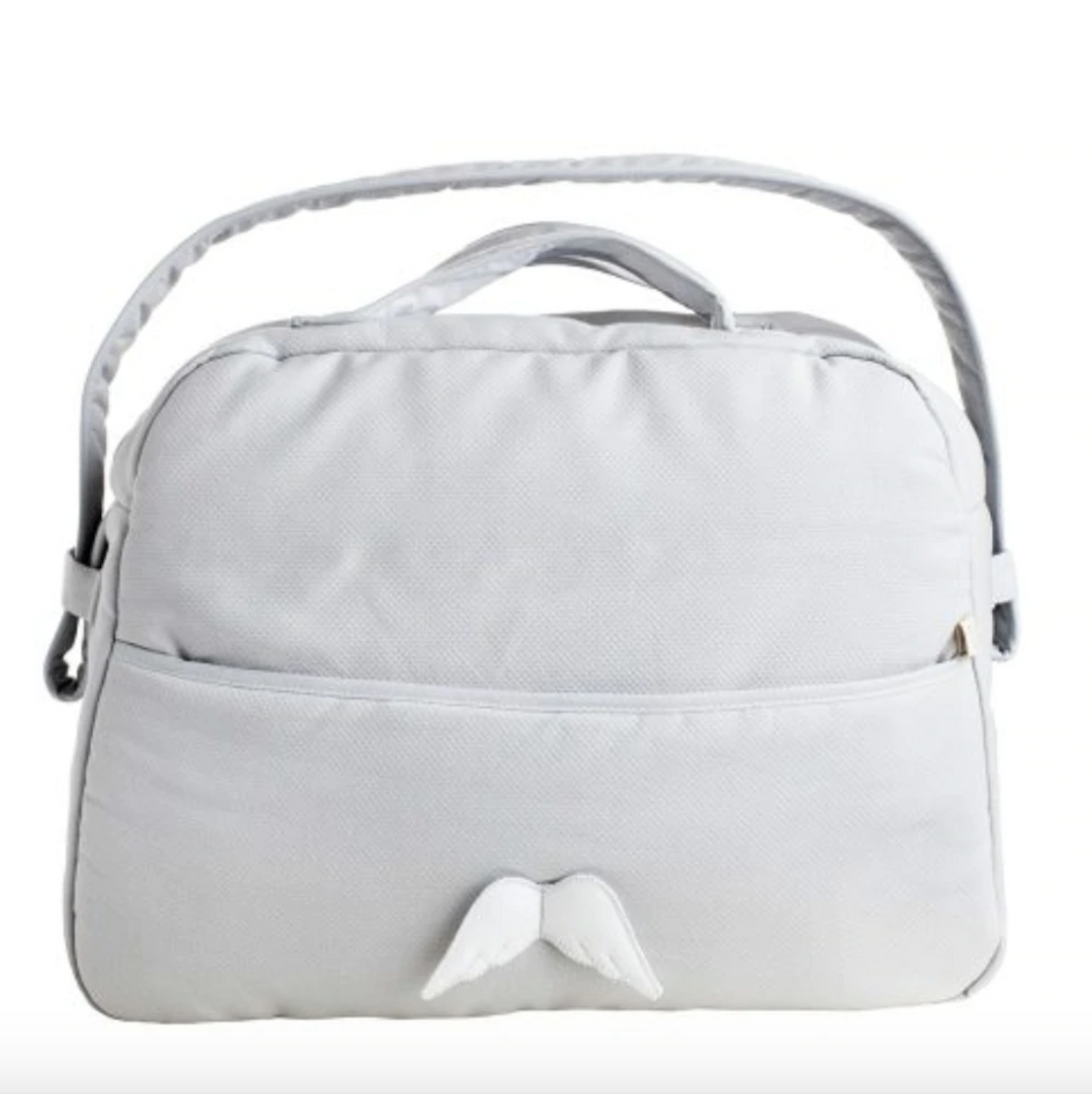 Baby Gi Grey Angel Wings Changing Bag