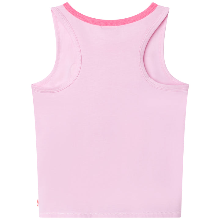 SS22 Billieblush Girls Pink Heart Vest Top