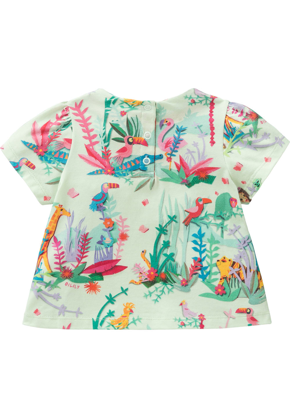 SS18 Oilily Tikkie Short Sleeve T-Shirt 70 Jungle Fever