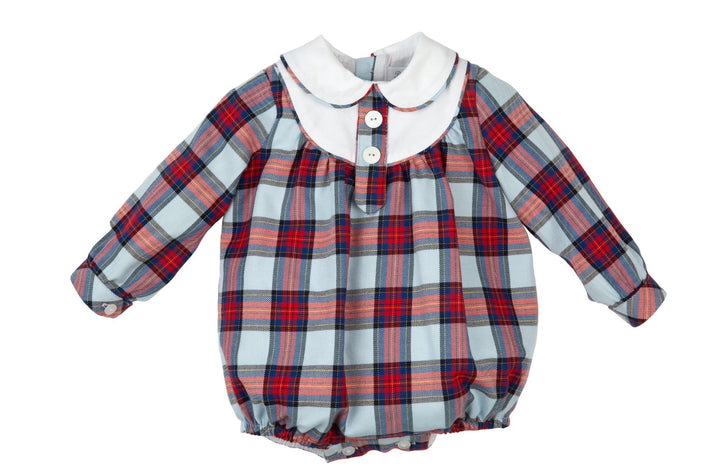 AW20 Rochy Baby Boys Check Cuadros Romper