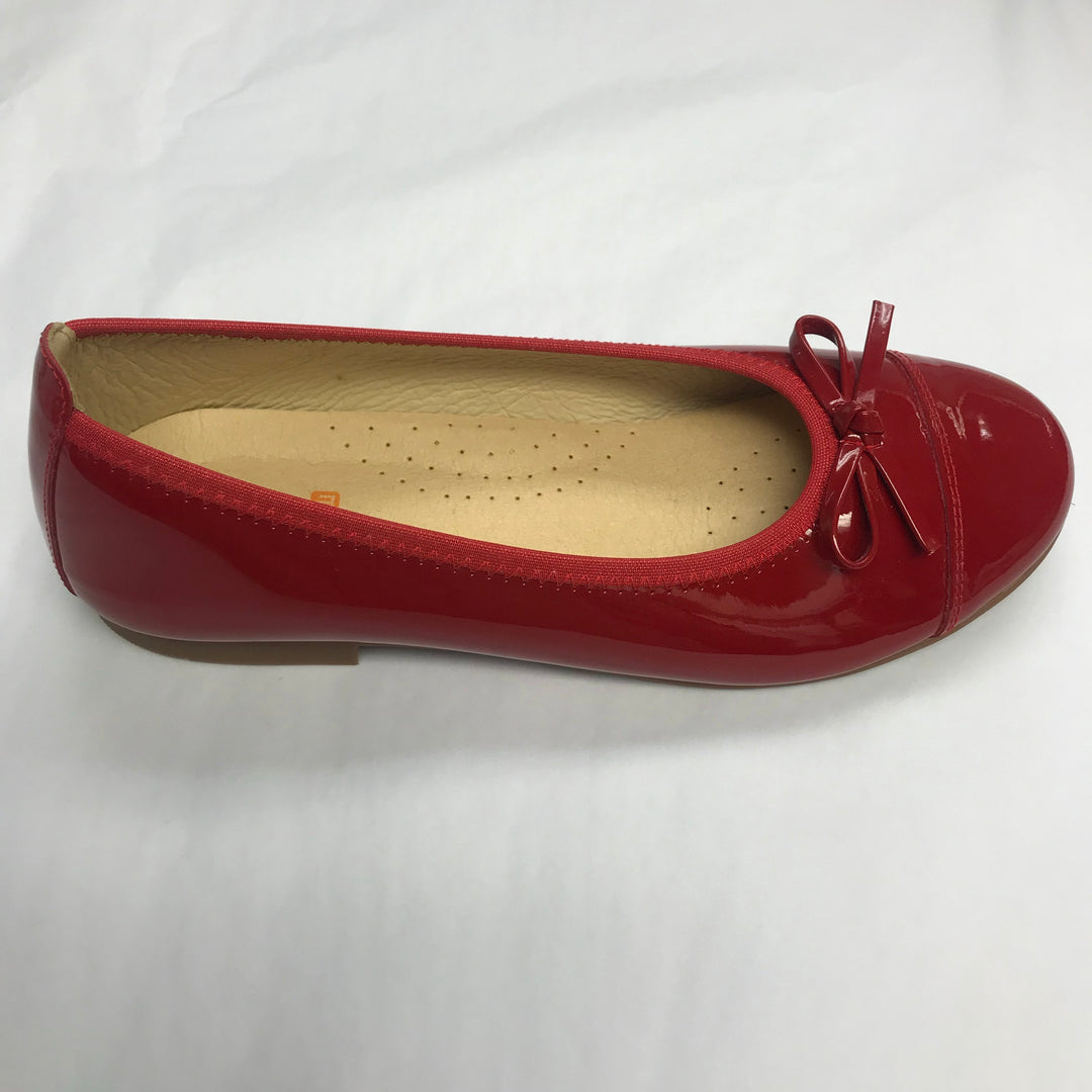 Andanines Red Ballet Pumps