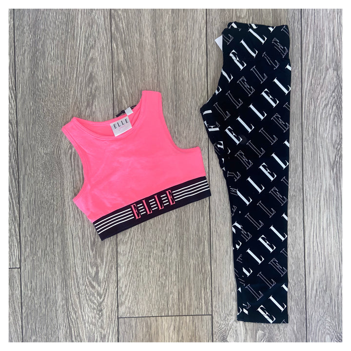 ELLE Pink Sports Top