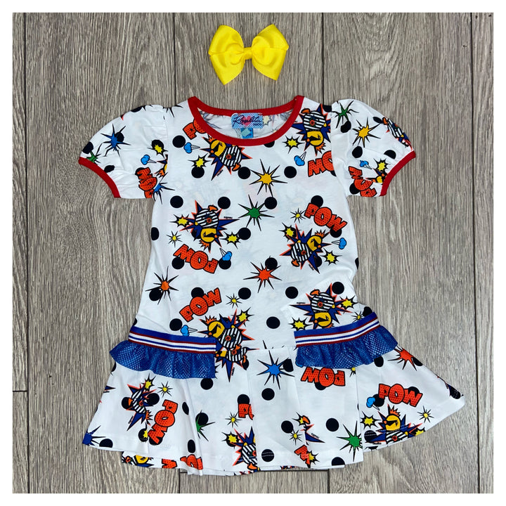 SS21 Rosalita Girls Berry Pow Dress